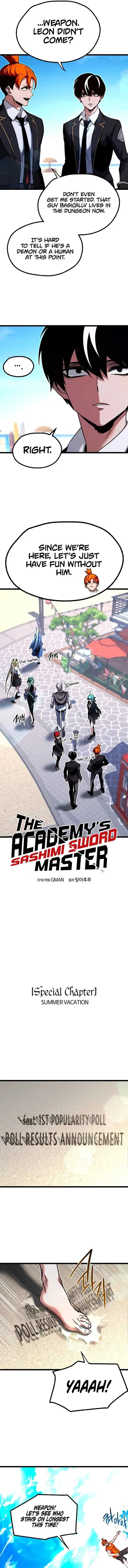 Conquering the Academy with Just a Sashimi Knife Chapter 49.5 page 4