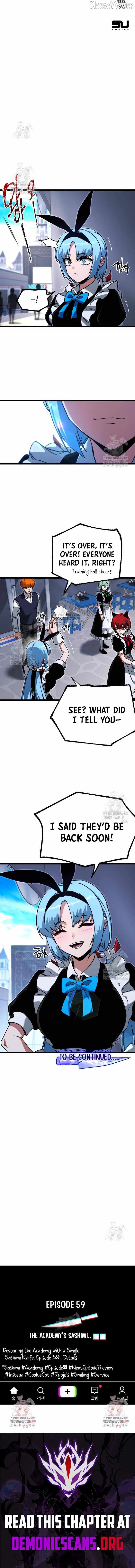 Conquering the Academy with Just a Sashimi Knife Chapter 58 page 19