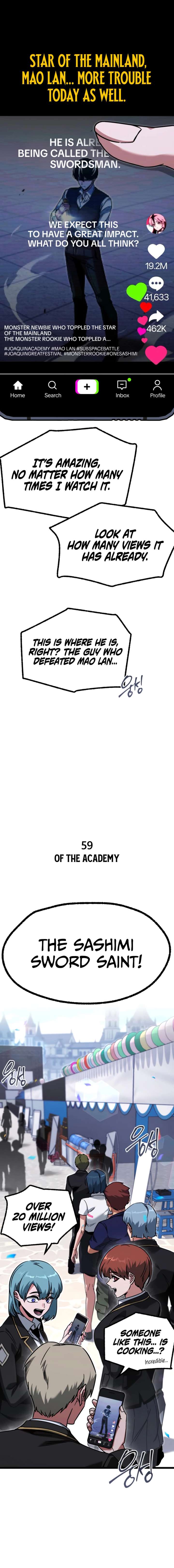 Conquering the Academy with Just a Sashimi Knife Chapter 59 page 8