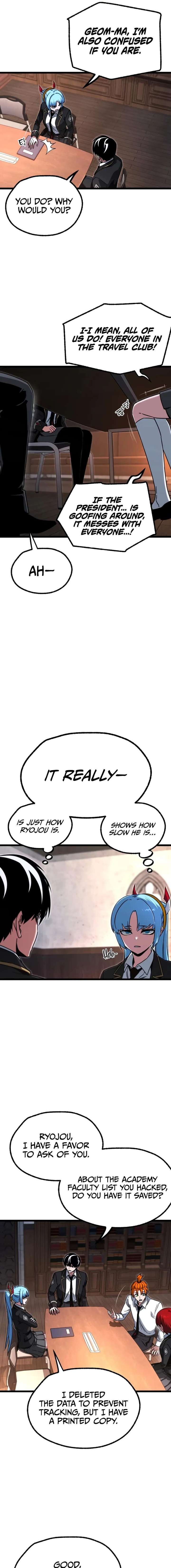 Conquering the Academy with Just a Sashimi Knife Chapter 63 page 9