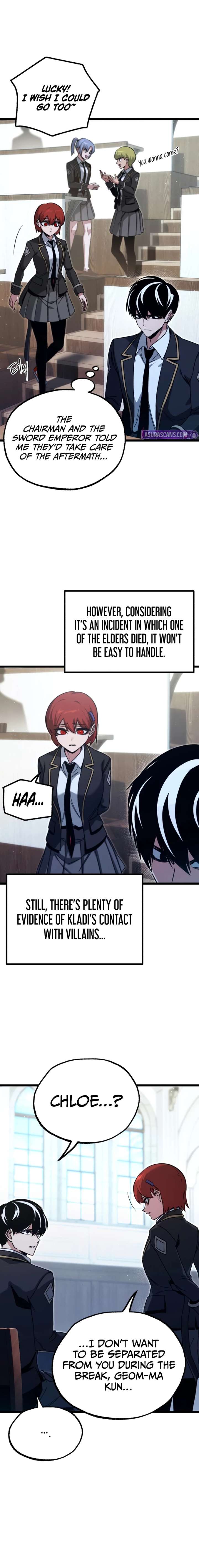 Conquering the Academy with Just a Sashimi Knife Chapter 75 page 9