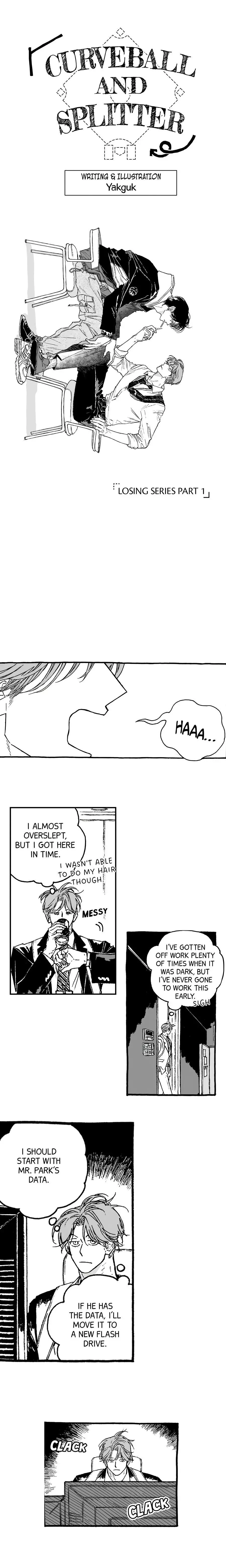 Curveball and Splitter Chapter 9 page 1