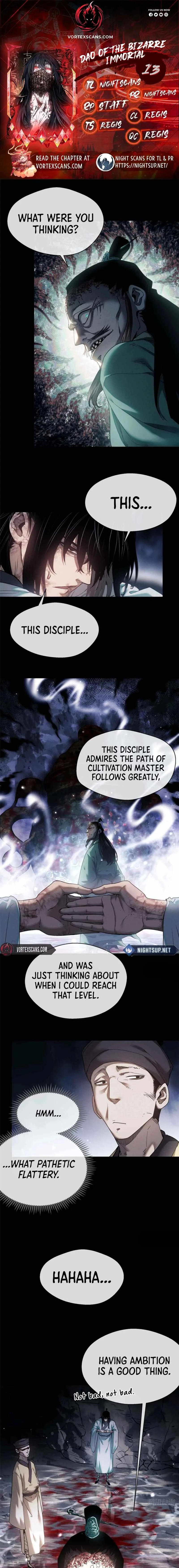 Dao of the Bizarre Immortal Chapter 13 page 1
