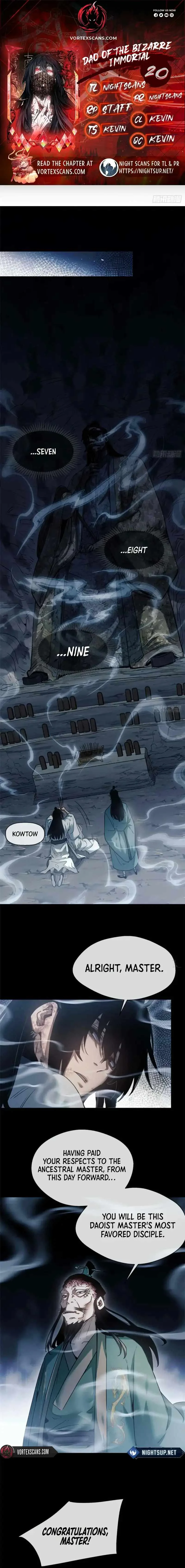 Dao of the Bizarre Immortal Chapter 20 page 1