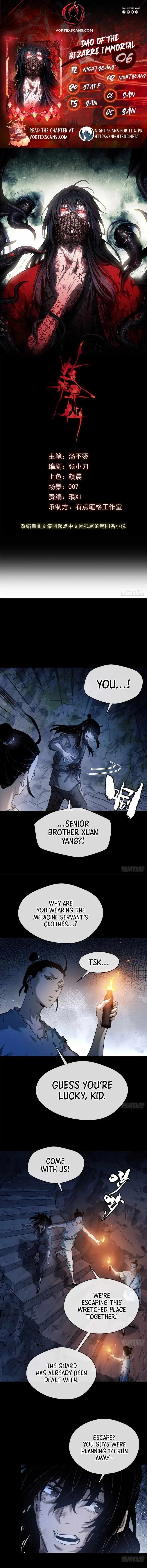Dao of the Bizarre Immortal Chapter 6 page 1