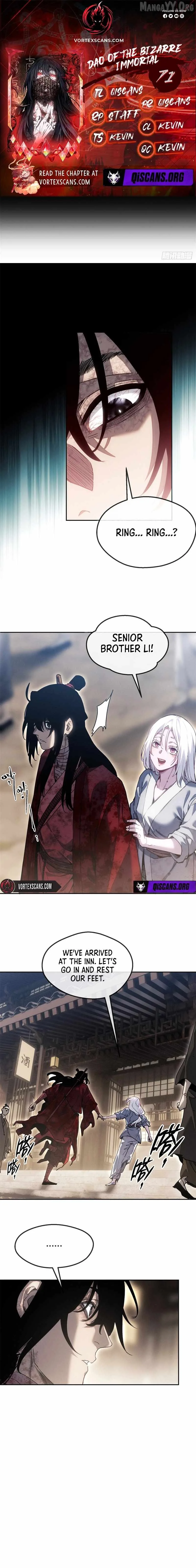 Dao of the Bizarre Immortal Chapter 71 page 1