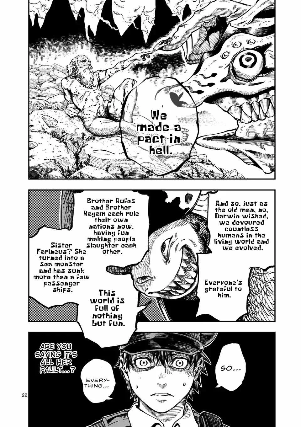 Darwin's Deadly Sins Chapter 1 page 22