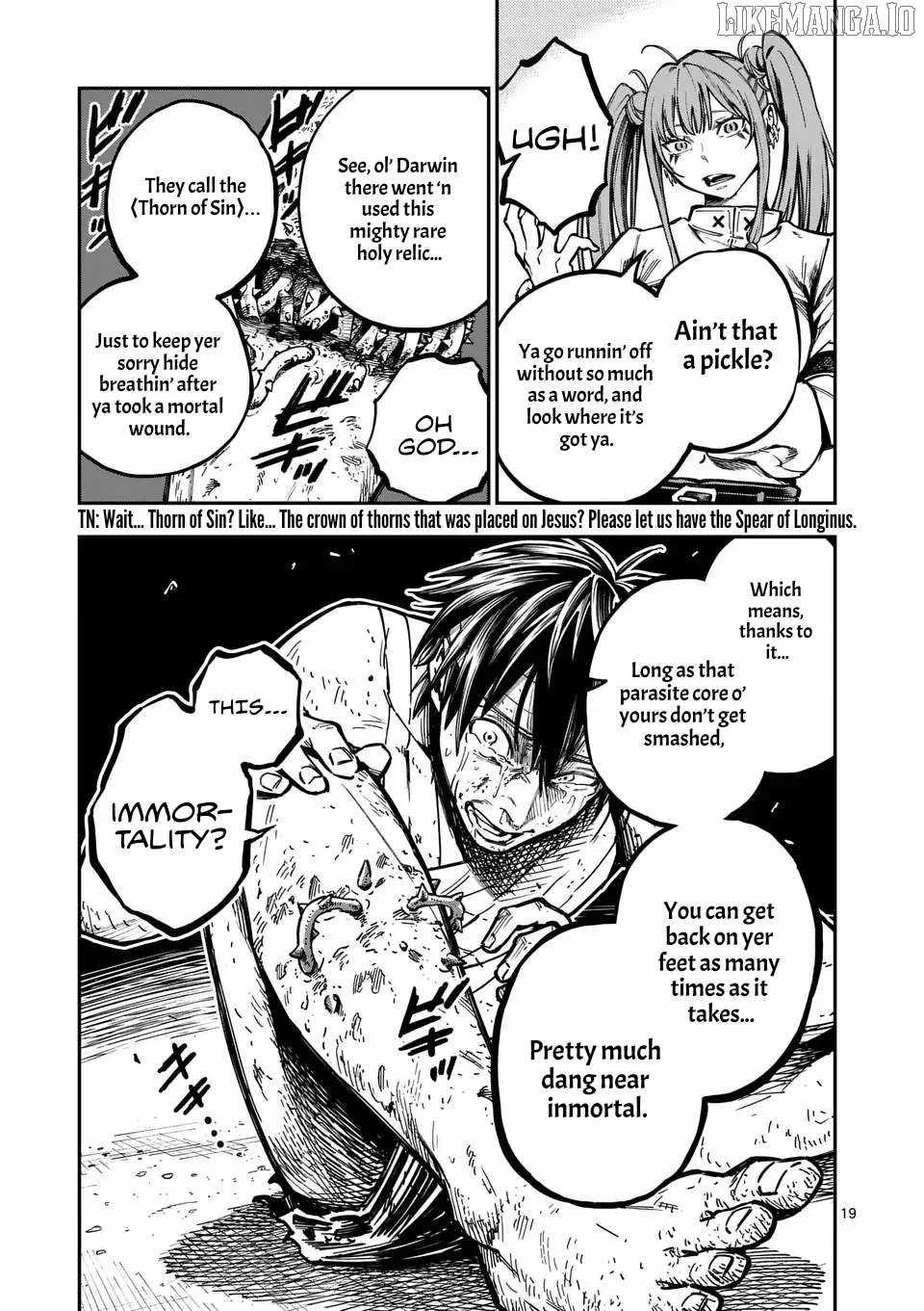 Darwin's Deadly Sins Chapter 2 page 19