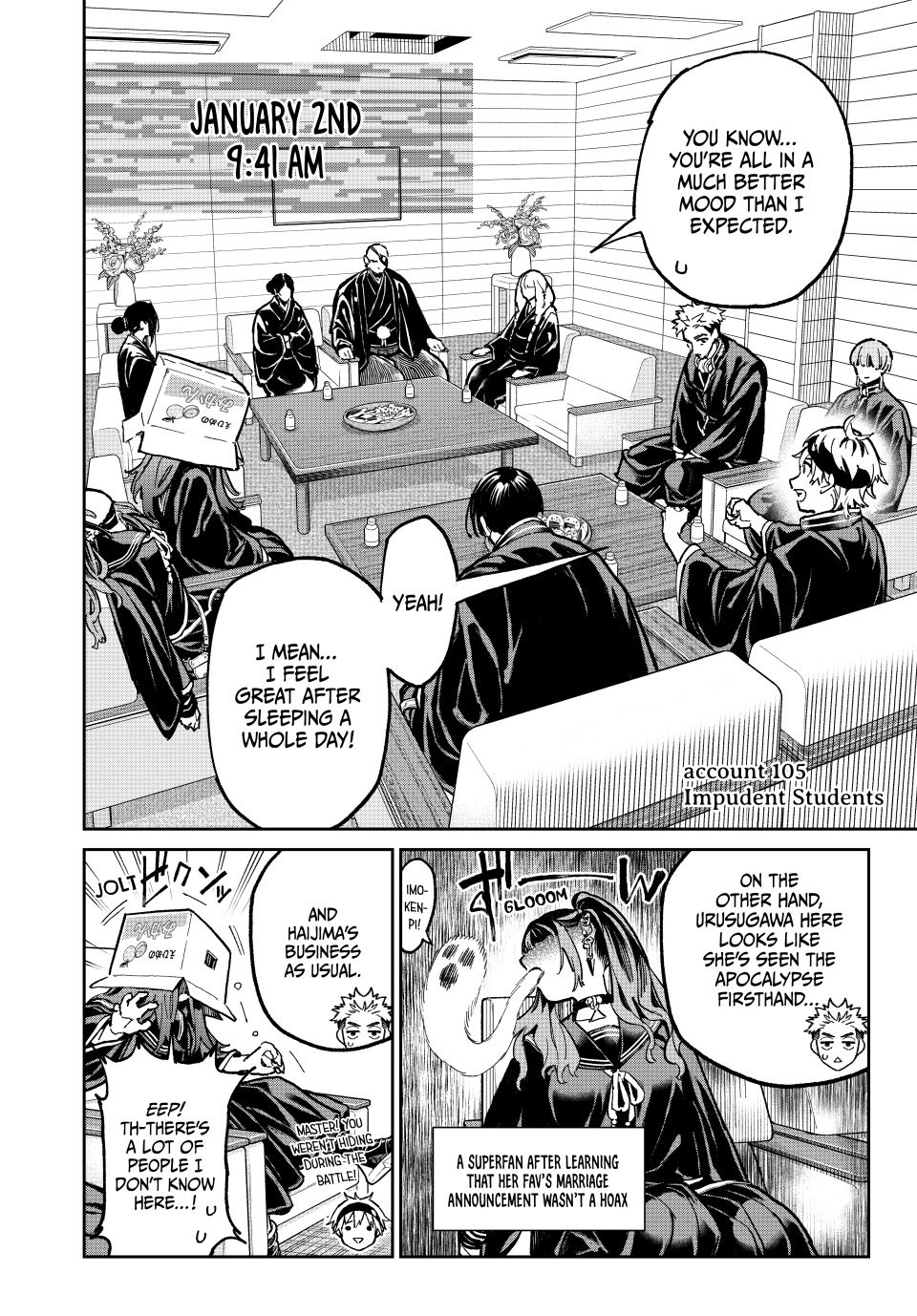 Dead account Chapter 105 page 2