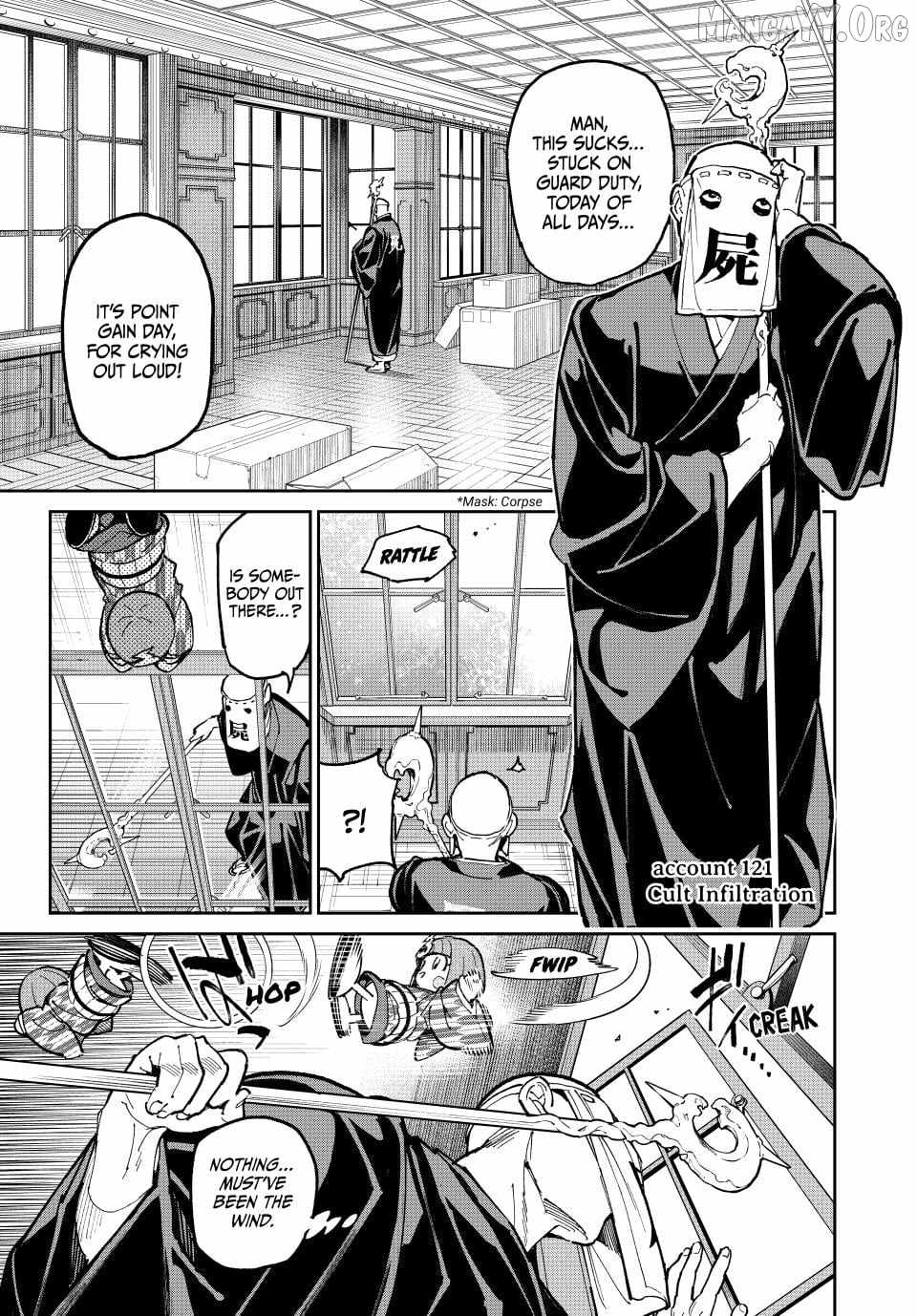 Dead account Chapter 121 page 1
