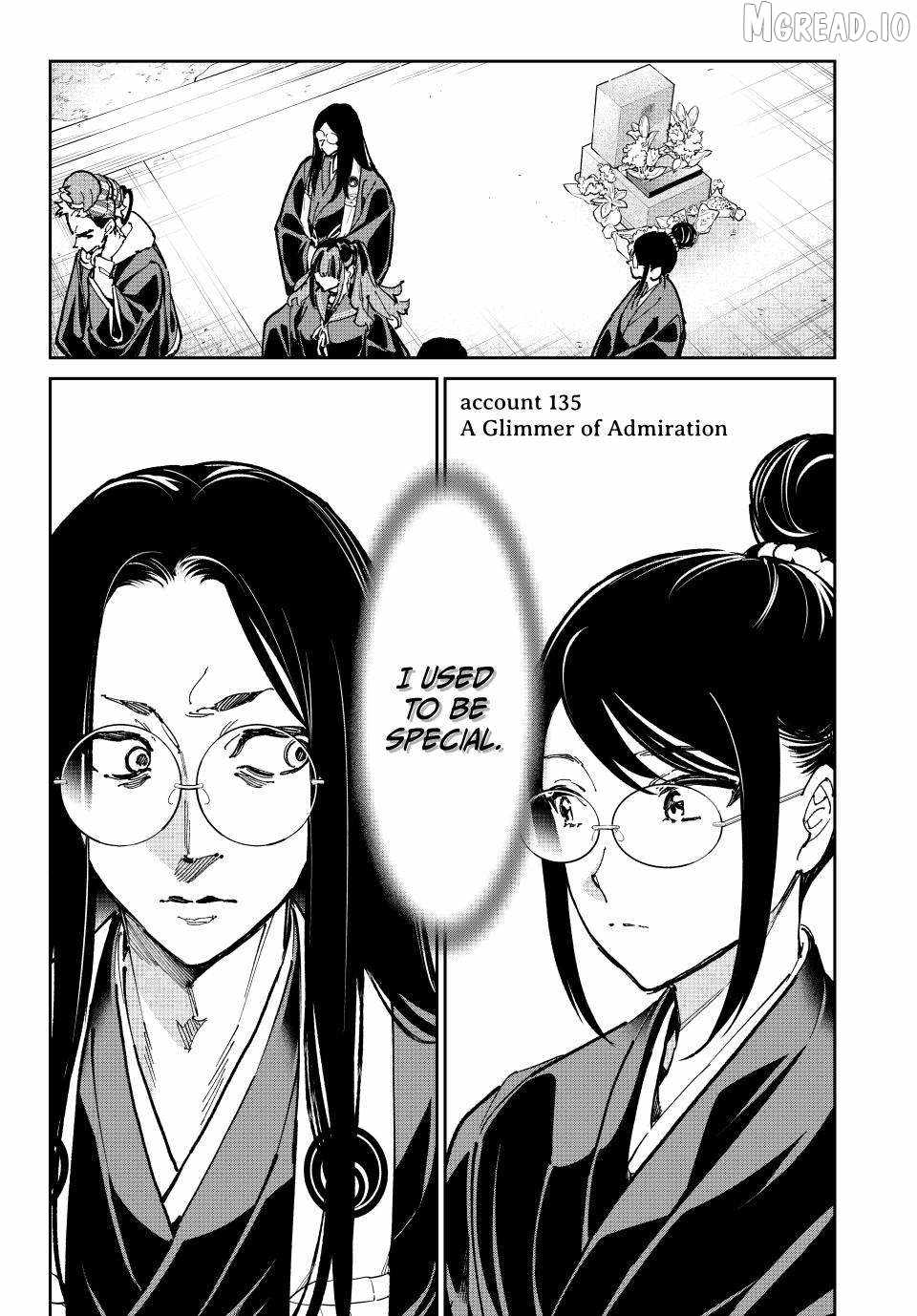 Dead account Chapter 135 page 1