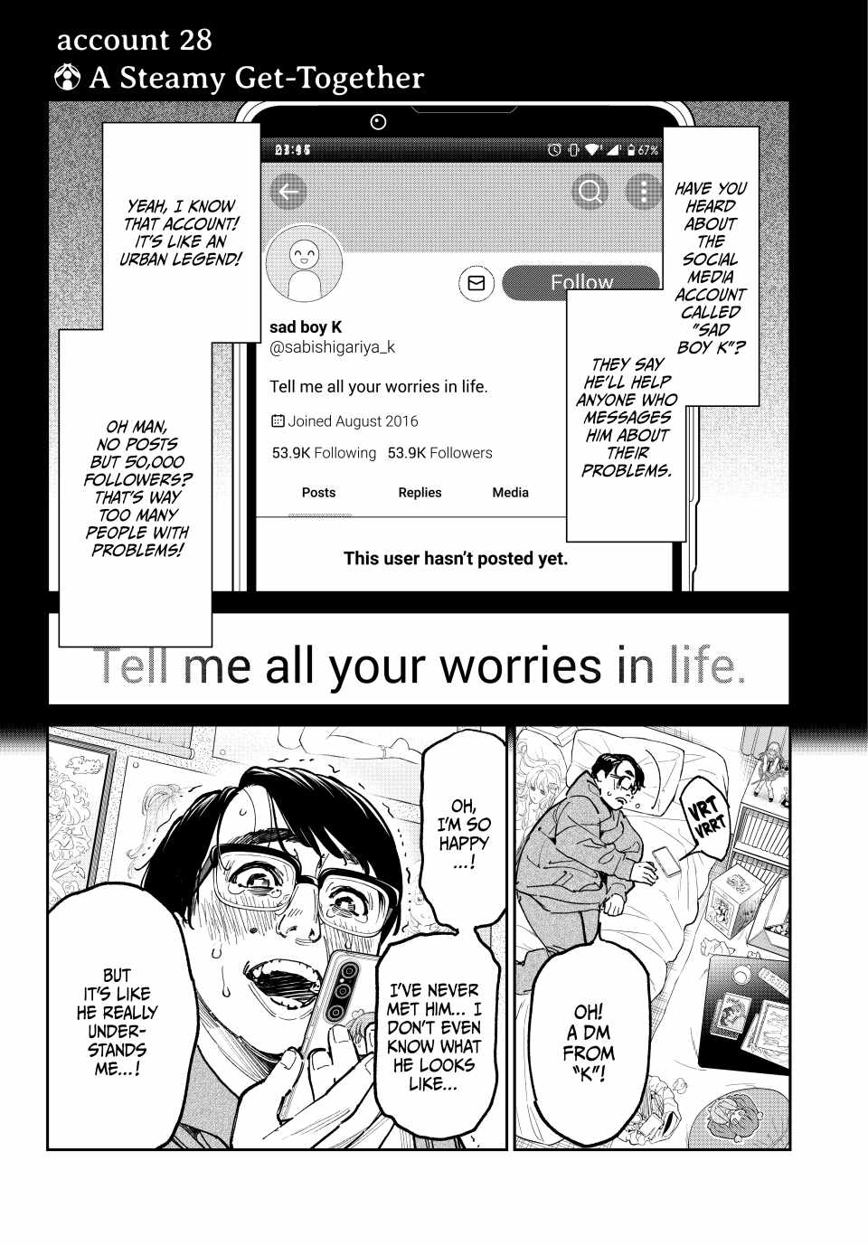 Dead account Chapter 28 page 1