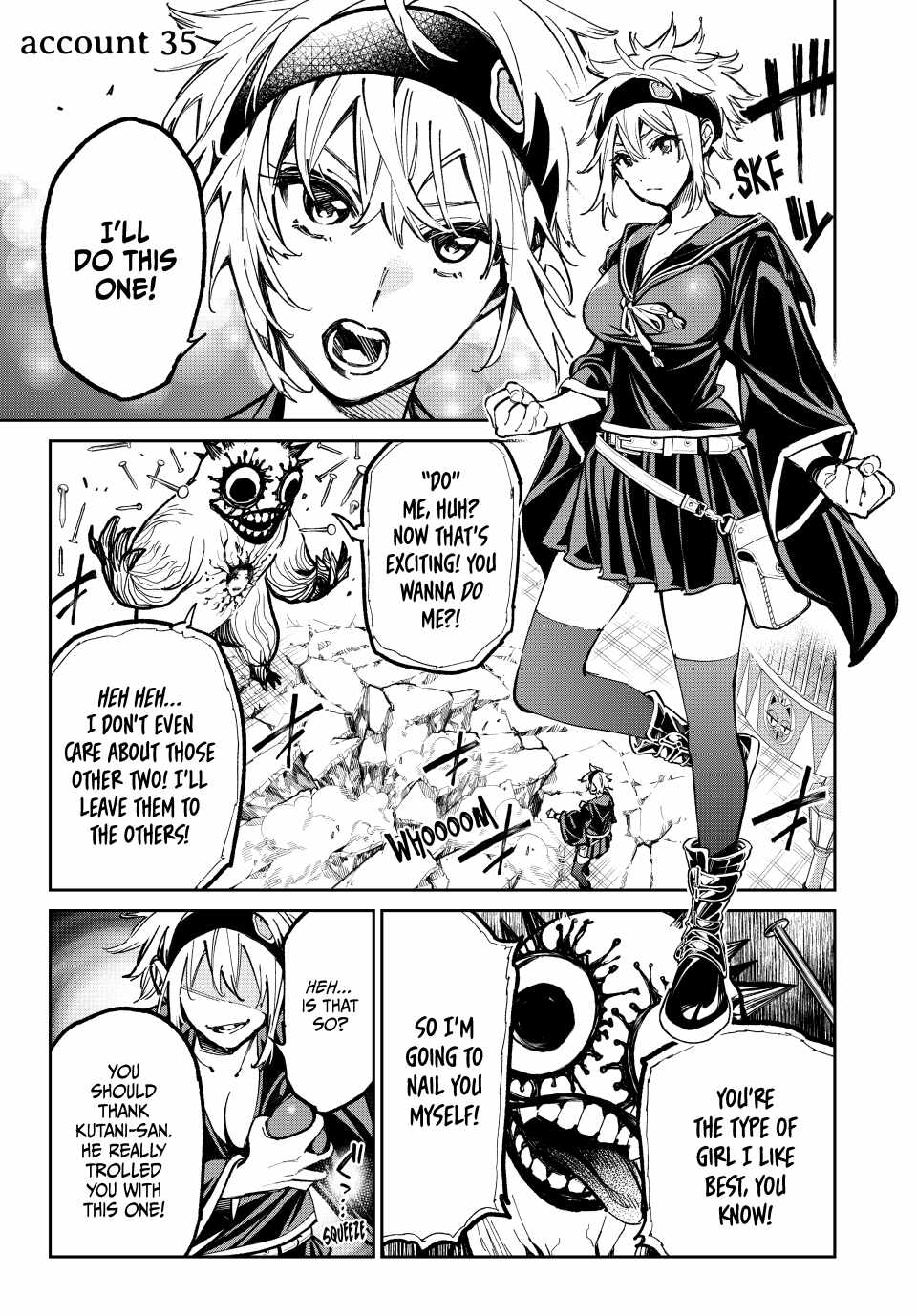 Dead account Chapter 35 page 1
