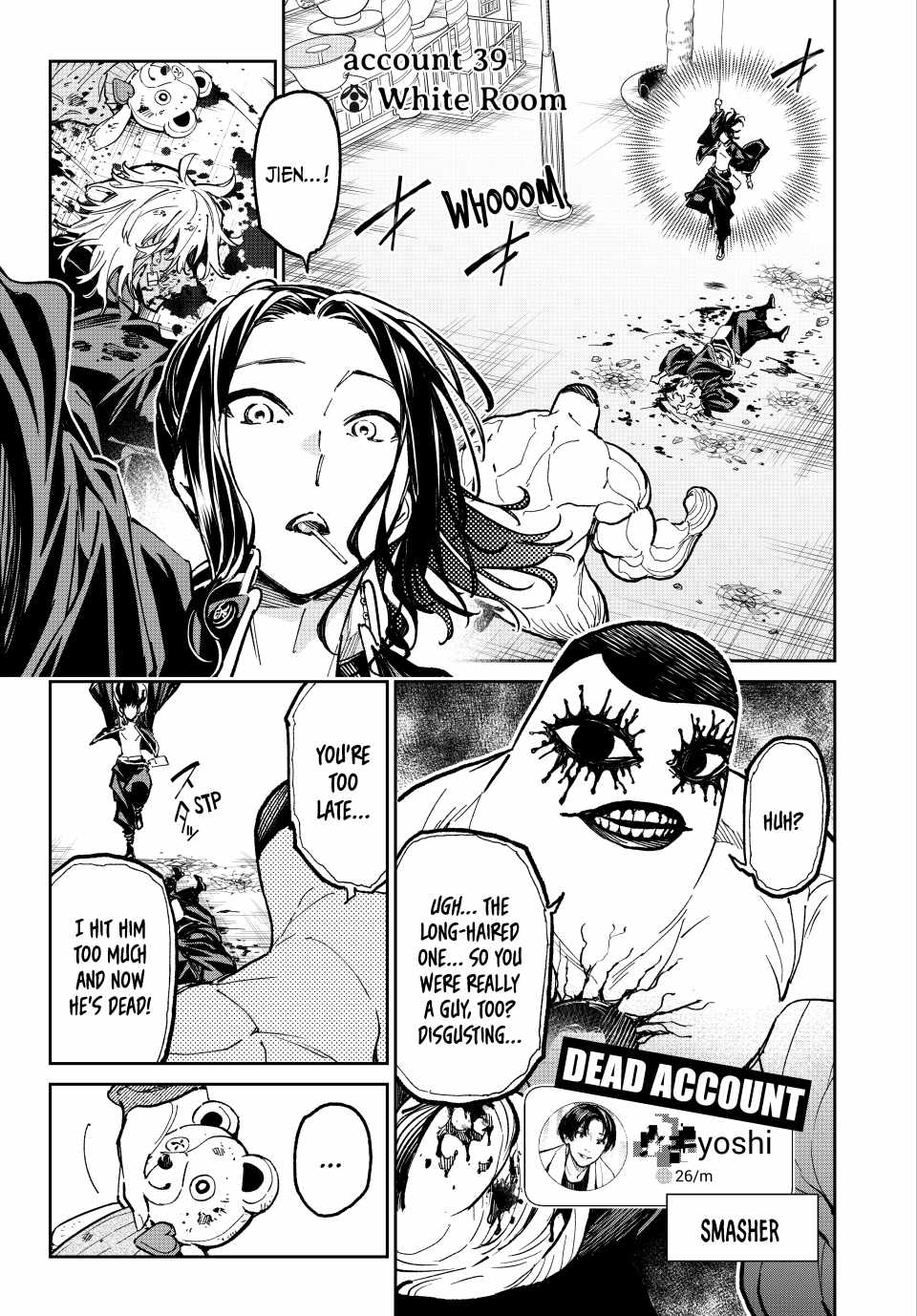 Dead account Chapter 39 page 1