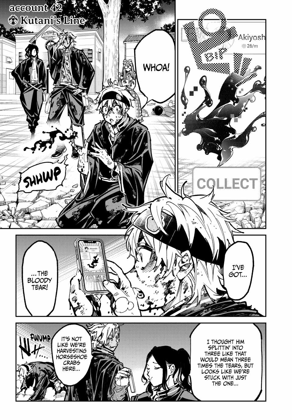 Dead account Chapter 42 page 1