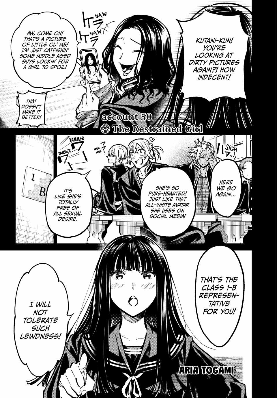 Dead account Chapter 50 page 1