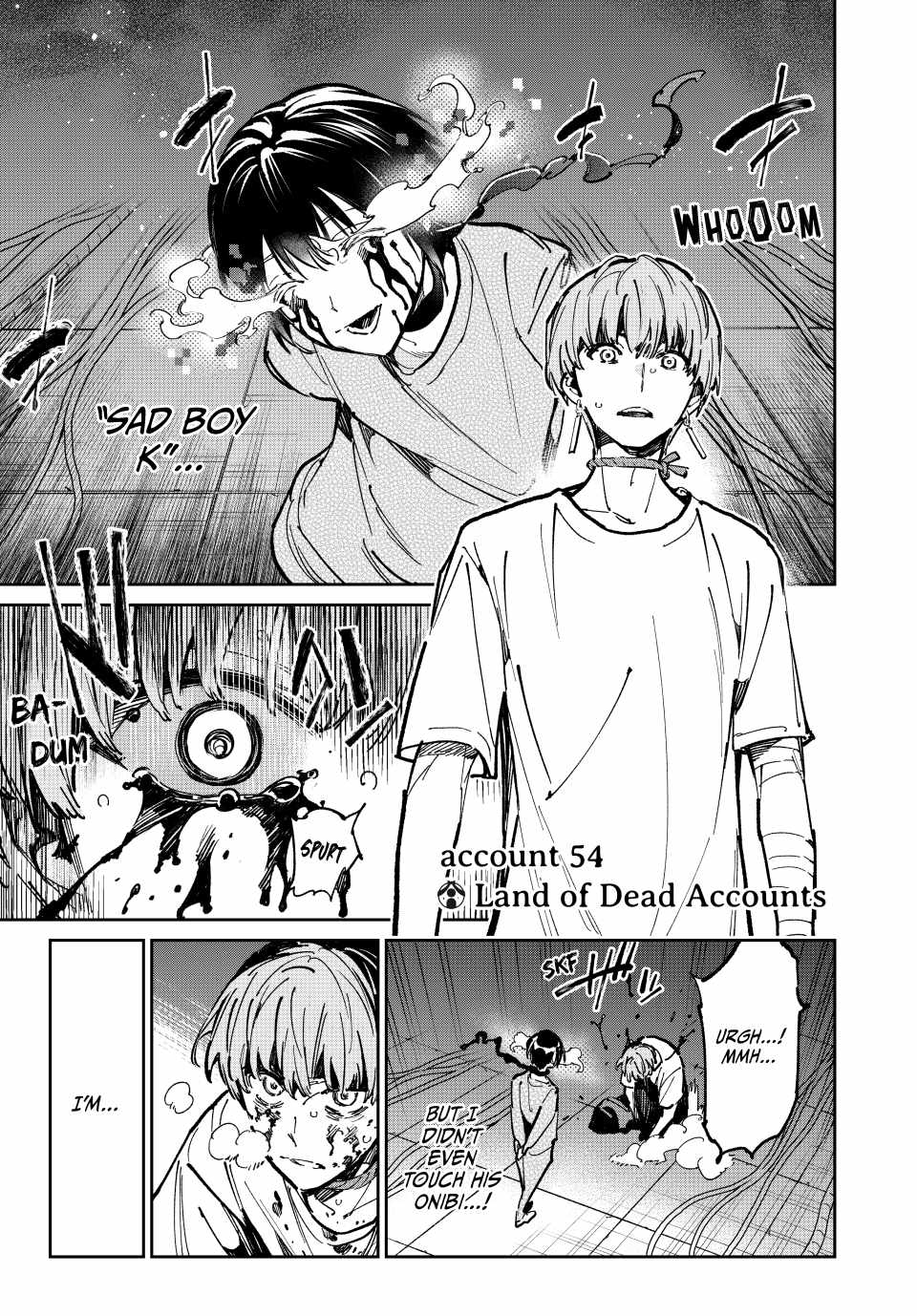 Dead account Chapter 54 page 1