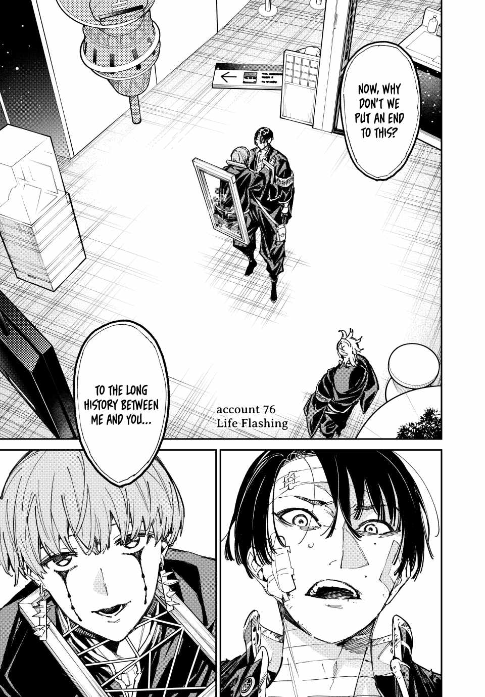 Dead account Chapter 76 page 1