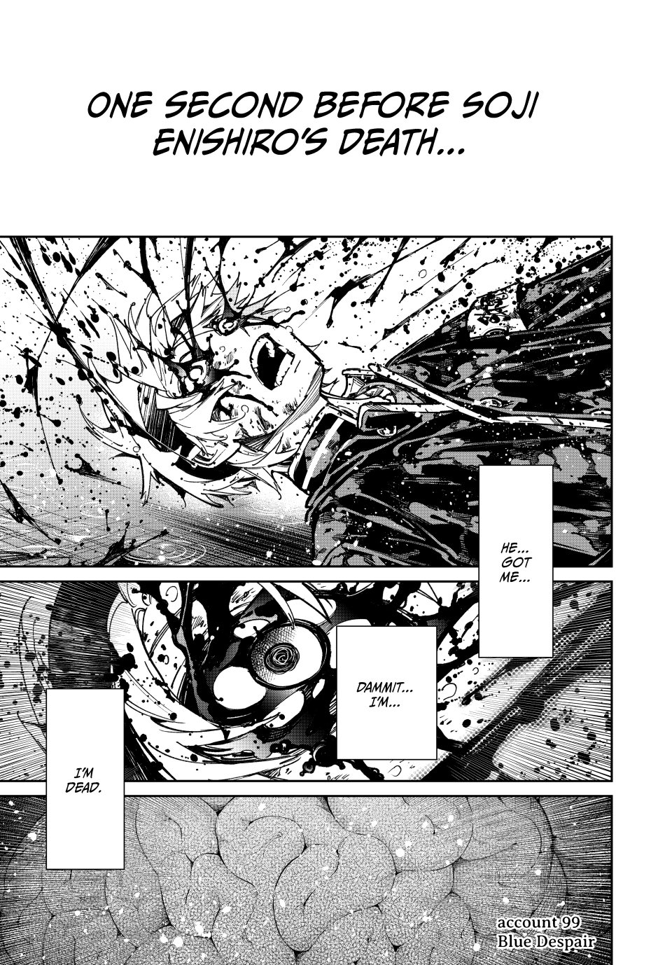 Dead account Chapter 99 page 1