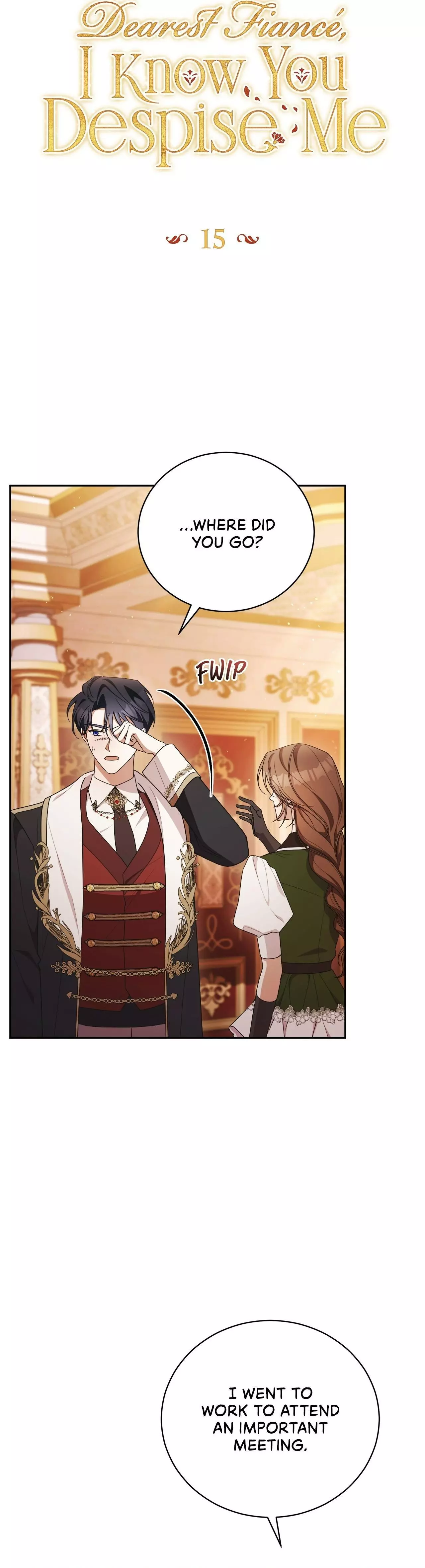 Dearest Fiancé, I Know You Despise Me Chapter 15 page 5