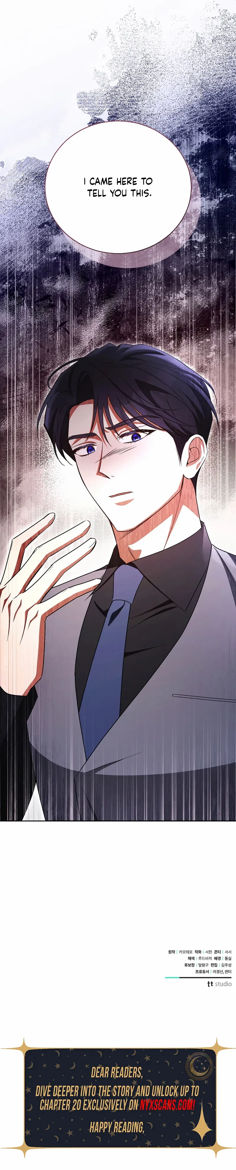 Dearest Fiancé, I Know You Despise Me Chapter 19 page 20