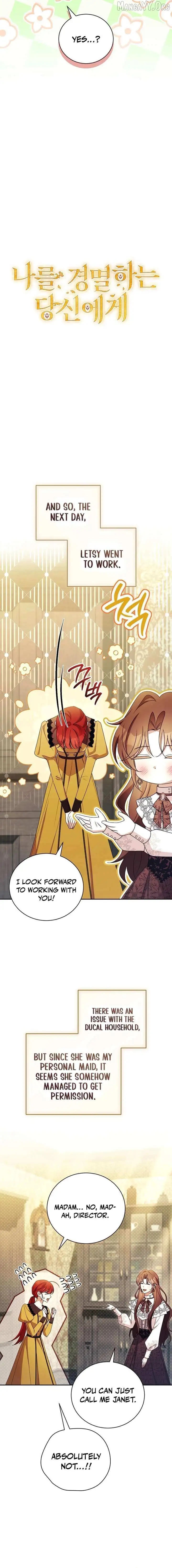 Dearest Fiancé, I Know You Despise Me Chapter 37 page 4