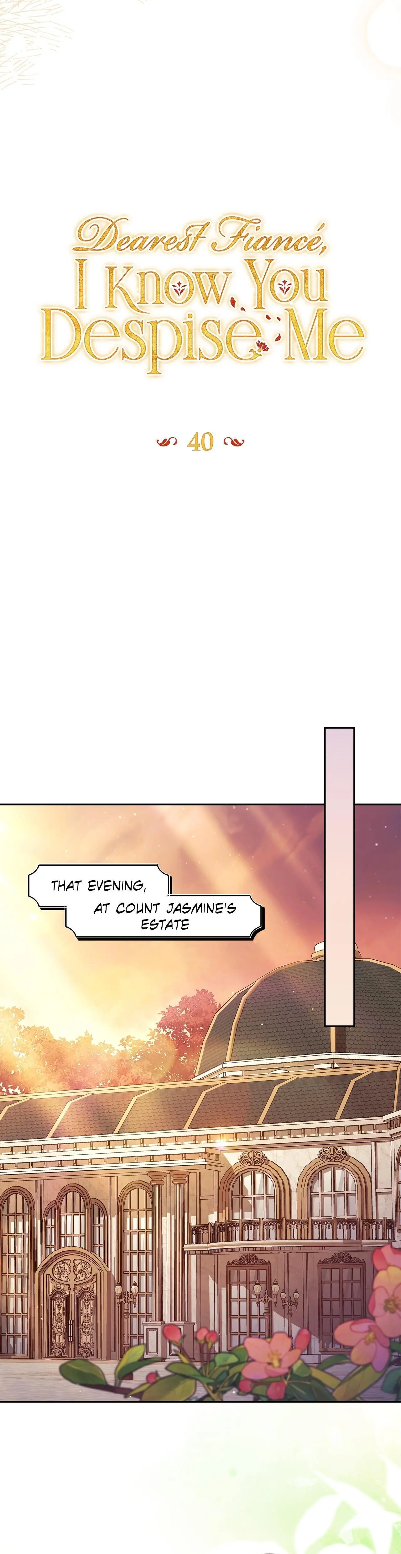 Dearest Fiancé, I Know You Despise Me Chapter 40 page 23