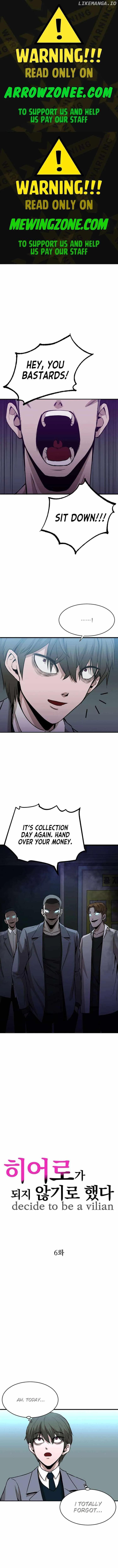 Decide to Be a Villain Chapter 6 page 1