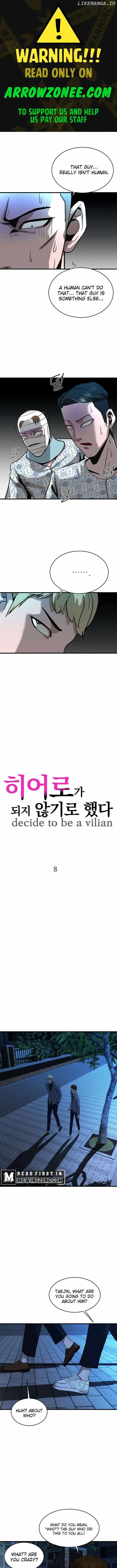 Decide to Be a Villain Chapter 8 page 1