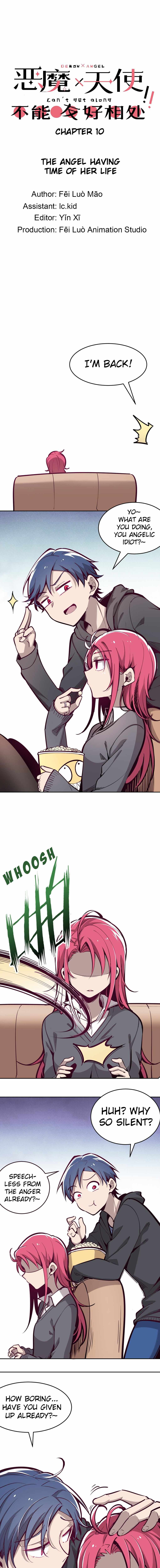 Demon X Angel, Can’t Get Along! Chapter 10 page 1