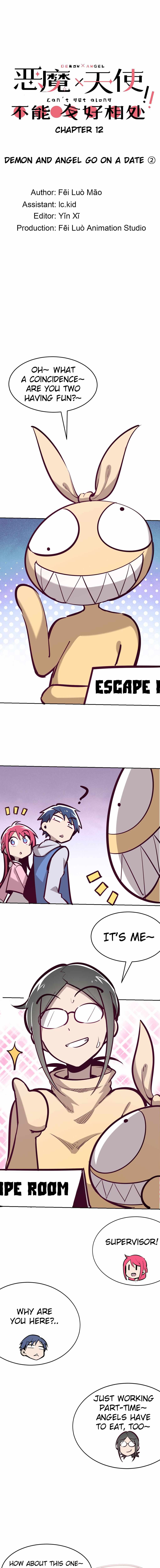 Demon X Angel, Can’t Get Along! Chapter 12 page 1