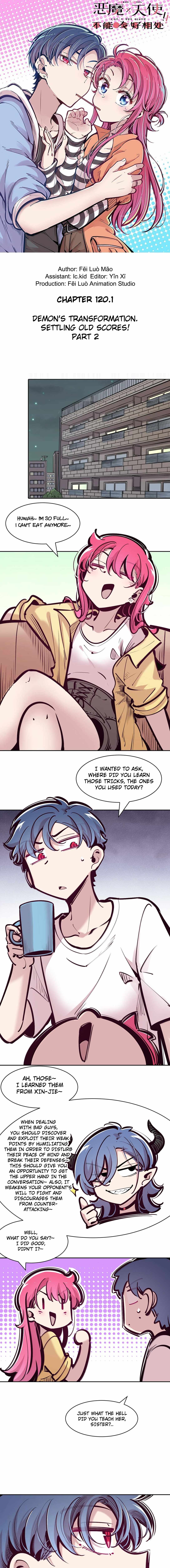 Demon X Angel, Can’t Get Along! Chapter 120.1 page 1
