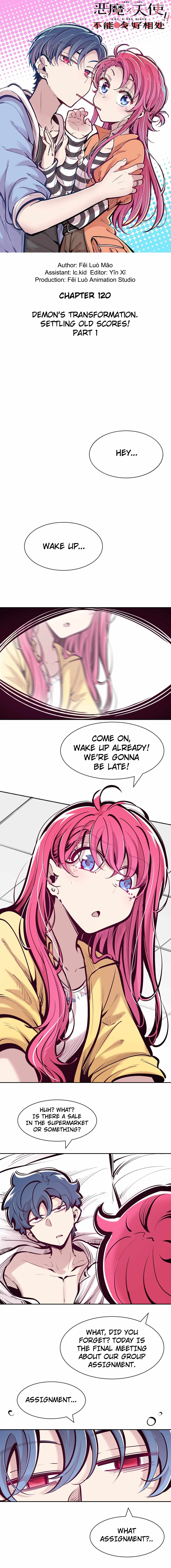 Demon X Angel, Can’t Get Along! Chapter 120 page 1