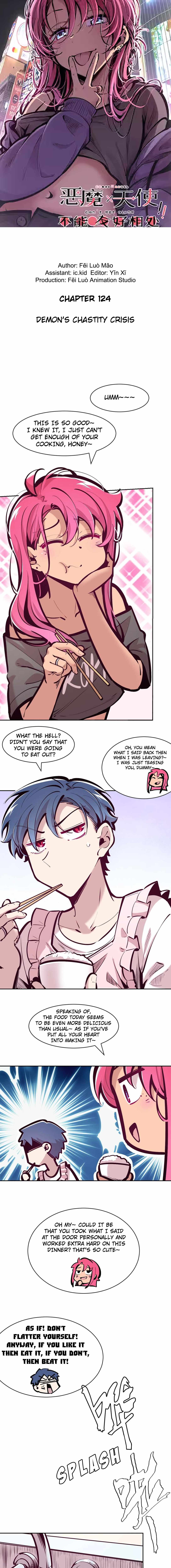Demon X Angel, Can’t Get Along! Chapter 124 page 1