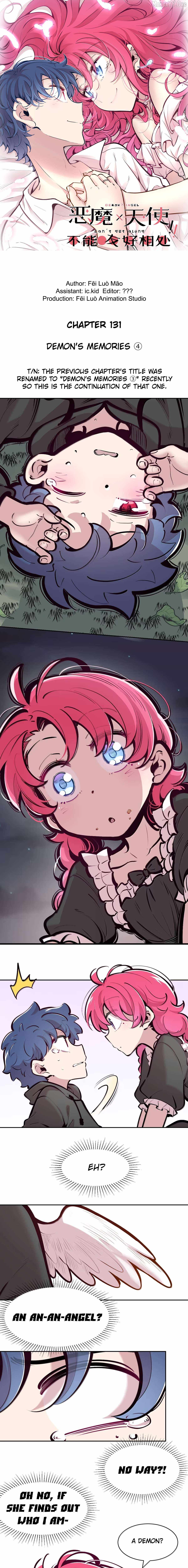 Demon X Angel, Can’t Get Along! Chapter 131.3 page 1