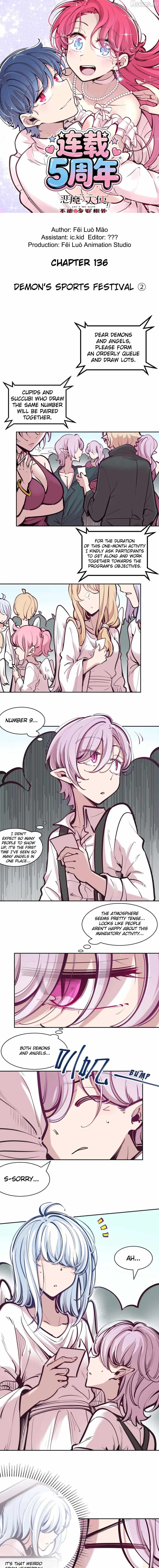 Demon X Angel, Can’t Get Along! Chapter 136.1 page 1