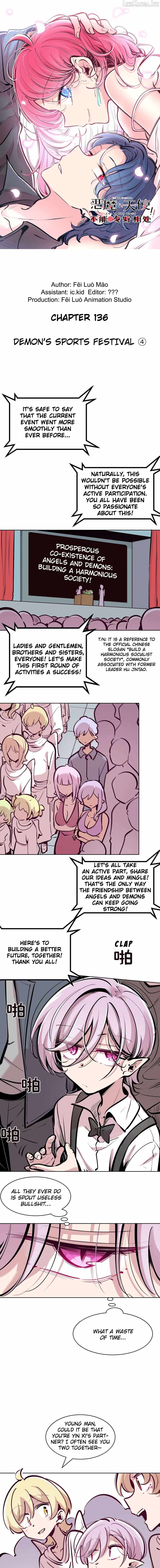 Demon X Angel, Can’t Get Along! Chapter 136.3 page 1