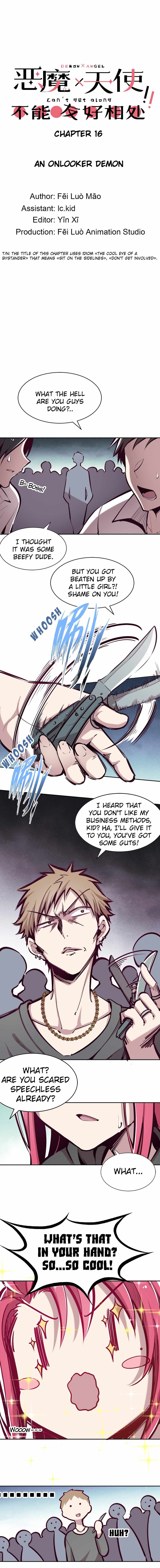 Demon X Angel, Can’t Get Along! Chapter 16 page 1