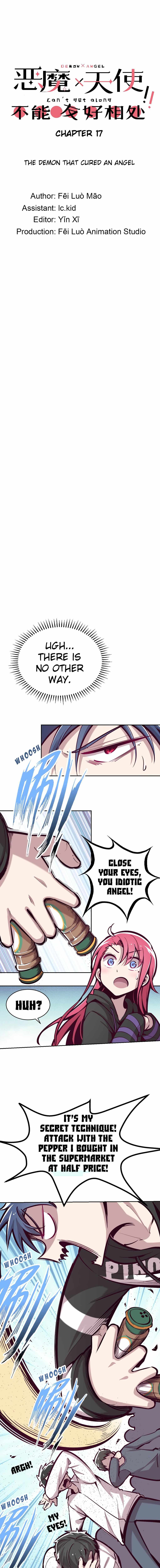 Demon X Angel, Can’t Get Along! Chapter 17 page 1