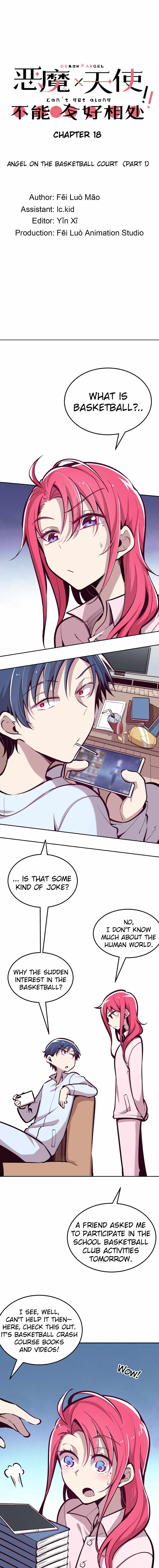 Demon X Angel, Can’t Get Along! Chapter 18 page 1