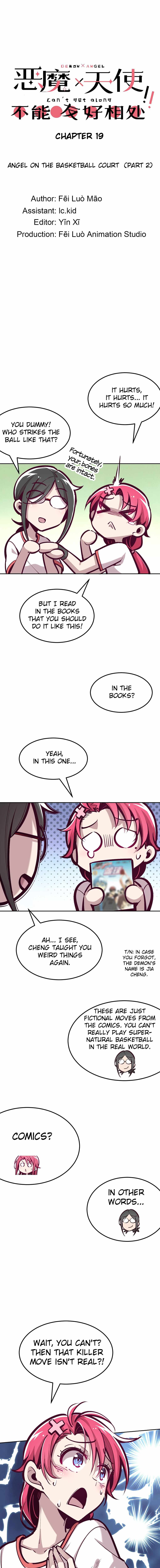 Demon X Angel, Can’t Get Along! Chapter 19 page 1