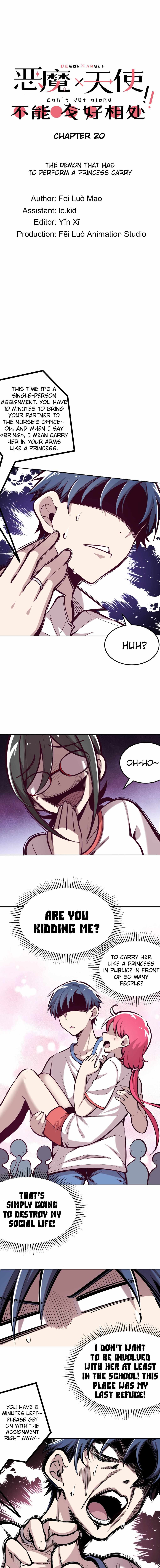 Demon X Angel, Can’t Get Along! Chapter 20 page 1
