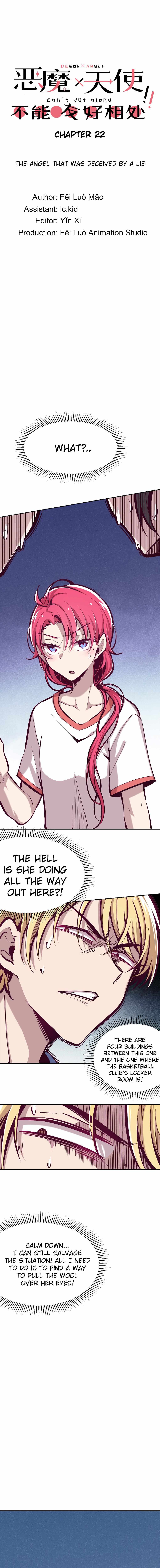 Demon X Angel, Can’t Get Along! Chapter 22 page 1