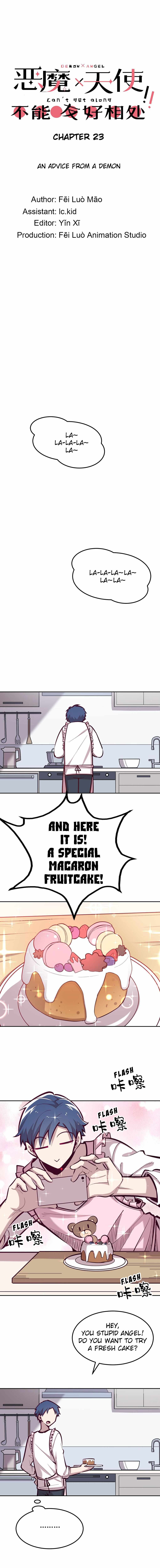 Demon X Angel, Can’t Get Along! Chapter 23 page 1