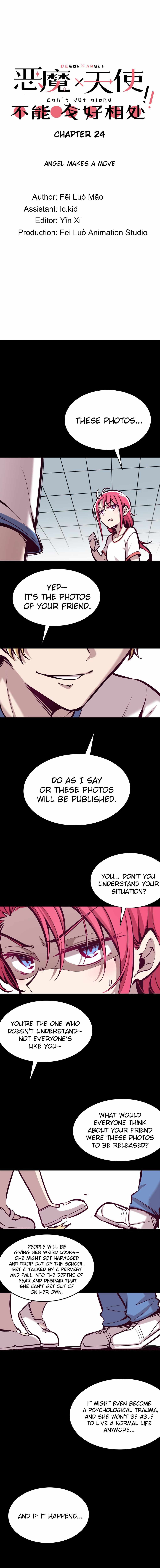 Demon X Angel, Can’t Get Along! Chapter 24 page 1