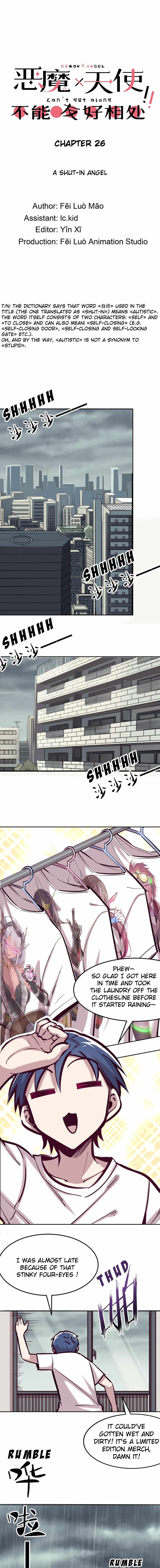 Demon X Angel, Can’t Get Along! Chapter 26 page 1