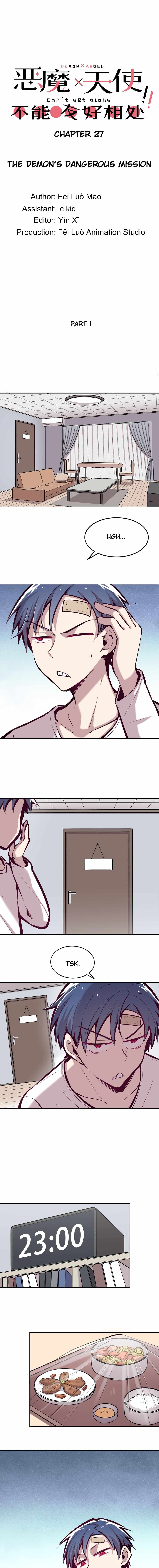 Demon X Angel, Can’t Get Along! Chapter 27 page 1