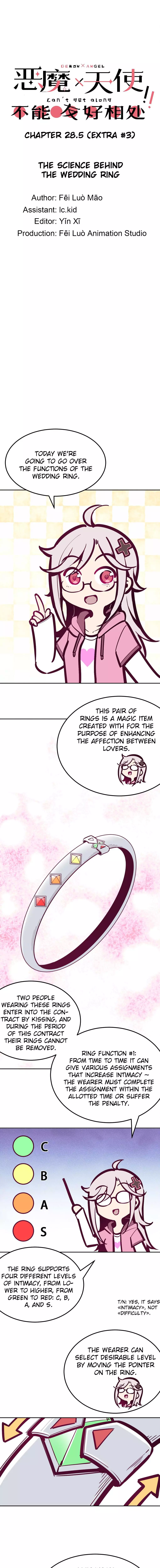Demon X Angel, Can’t Get Along! Chapter 28.5 page 1