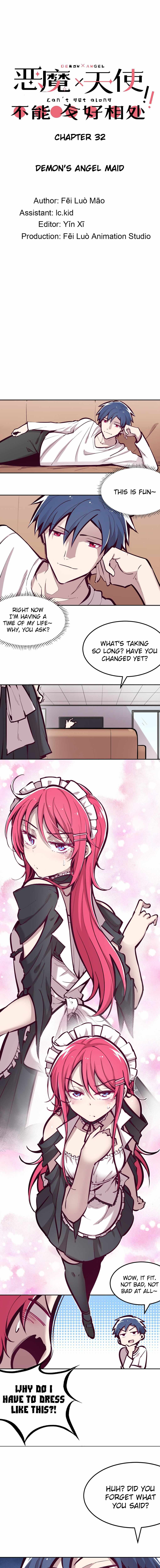 Demon X Angel, Can’t Get Along! Chapter 32 page 1