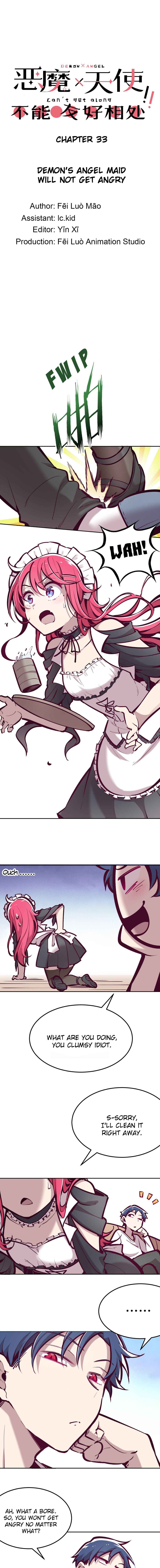 Demon X Angel, Can’t Get Along! Chapter 33 page 1